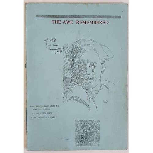 254 - The AWK Remembered. Published to commemorate the 80th anniversary of the poet’s birth & th... 