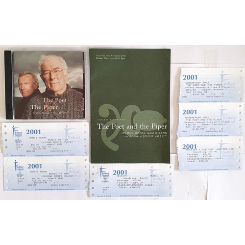 255 - The Poet and The Piper-Seamus Heaney and Liam Óg Ó Flynn-Audio Book (CD). Condition: F... 