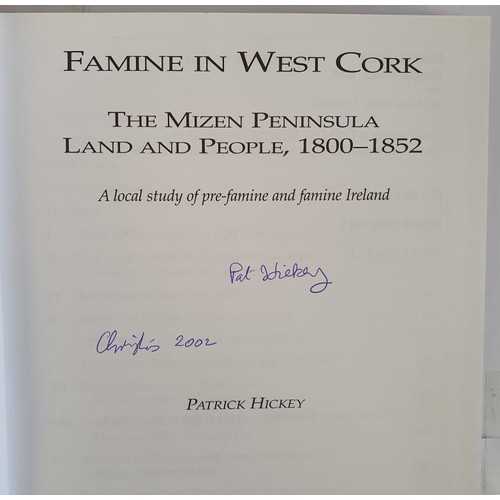 264 - Cork interest. History and Folklore of Carrigaline by Sean O’Mahony. 1993; Their Bones are Sca... 