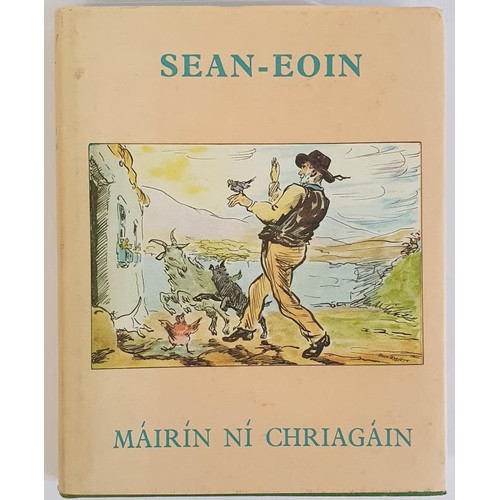 285 - [colour plates by Jack B. Yeats] Sean-Eoin le Mairin Ni Chriagain. Baile Atha Cliath. 1974. Lovely c... 