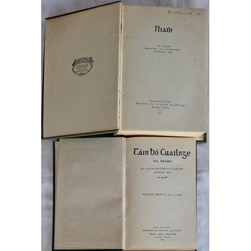 299 - Leabhair Gaeilge – Seven books: An tOileánach (2002); Niamh (Peadar Ua Laoghaire, 1910)... 