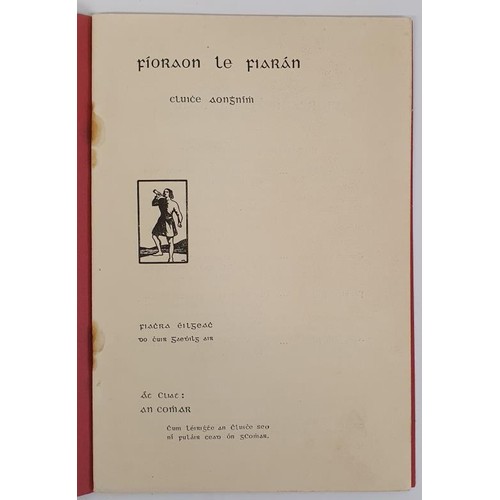 319 - [rare translation of Tolstoy into Irish]. Fíoraon le Fiarán Cluiche de Chuid Leo Tolst... 