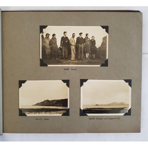 329 - Gt. Ireland 1931. Album of original photographs of Ireland. Note in pencil on front cover, ‘Co... 