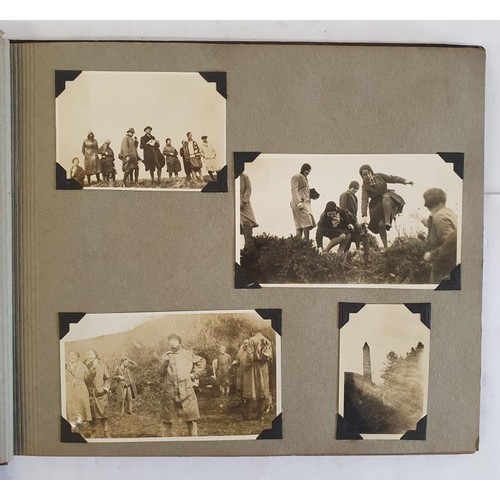 329 - Gt. Ireland 1931. Album of original photographs of Ireland. Note in pencil on front cover, ‘Co... 