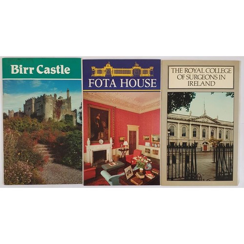 330 - Earl of Ross. Birr Castle. 1982 & Richard Wood. Fota House. 1984 and Eoin 0'Brien. The Royal Col... 