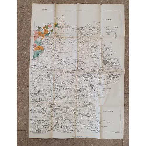 338 - Irish Maps: 1911-1925 Coimisiún na Gaeltachta, Maps of Ireland showing Irish speaking regions... 