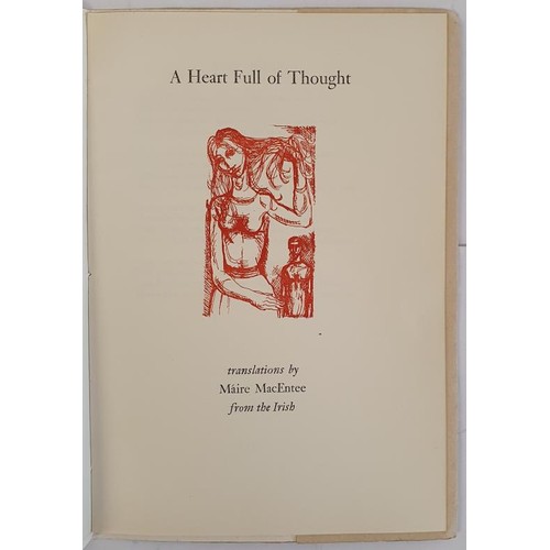 351 - A Heart Full of Thought Maire MacEntee Published by Dolmen Press, 1959. Soft cover. Condition: Near ... 