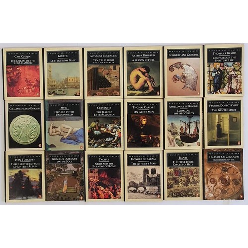 369 - Penguin 60s Classics X 18 books, Tales of Cú Chulain, Beowolf and Gredel etc