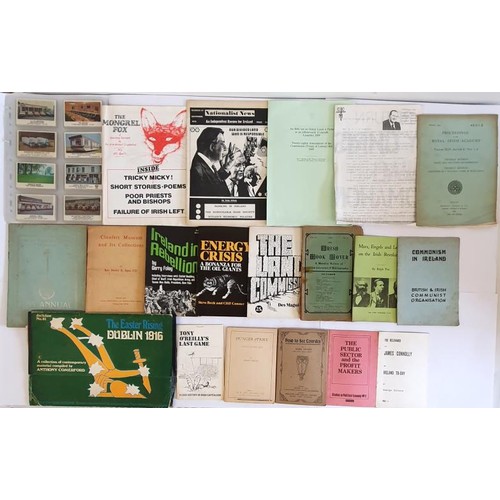 371 - A Collection of Pamphlets and Various Publications: Hunger Strike, A Play In Two Acts by Mairin Creg... 