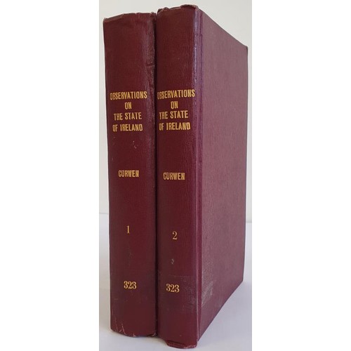 379 - Irish: Observations on The State of Ireland principally directed to its Agriculture and Rural Popula... 