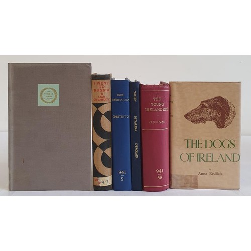 486 - Irish Interest: I Went To Russia by Liam O'Flaherty, 1931; The Young Irelanders by T F O'Sullivan,19... 