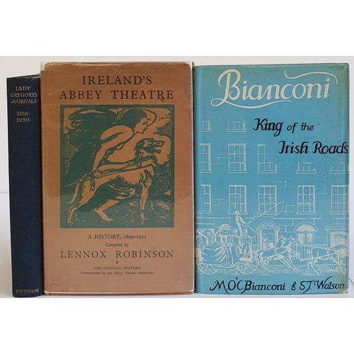 522 - Ireland’s Abbey Theatre a History 1899-1951 compiled by Lennox Robinson. The Official History.... 