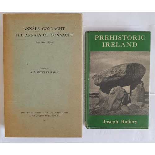 533 - The Annals of Connacht 1224-1554 edited by Martin Freeman. DIA Studies. 1970 superb copy in dj and P... 