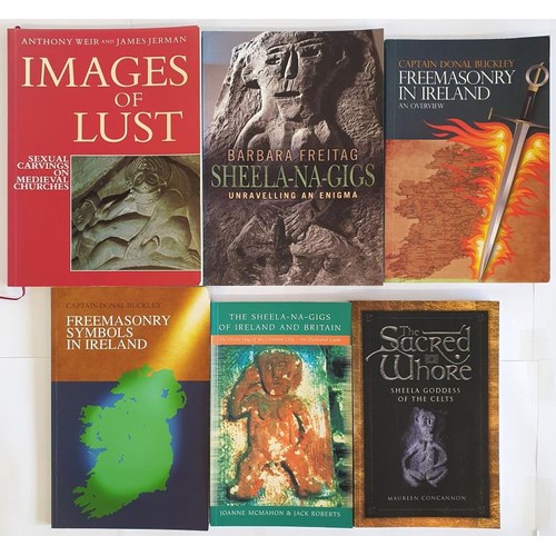 536 - Freitag, Sheela-na-Gigs, 2004, small 4to, cards. Concannon, Sacred Whore…Sheela goddess, 204,... 