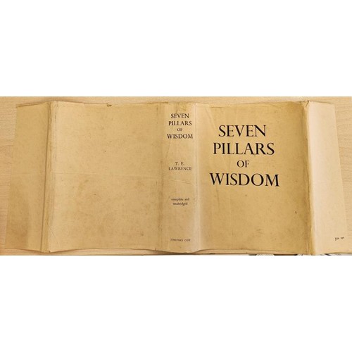 135 - Seven Pillars of Wisdom T. E. Lawrence Published by Jonathan Cape, London, 1935. A first impression ... 