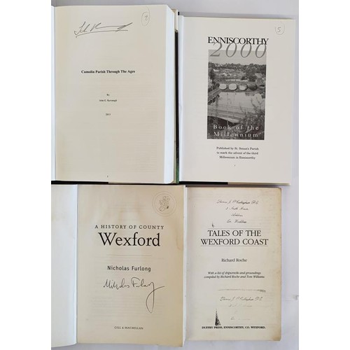 52 - Wexford Interest: A History of County Wexford by Nicholas Furlong SIGNED, 2003; Enniscorthy 2000-Boo... 