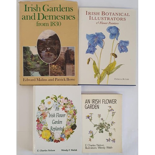 71 - Irish Gardens and Flowers: An Irish Flower Garden Replanted by E Charles Nelson and Wendy F Walsh; I... 