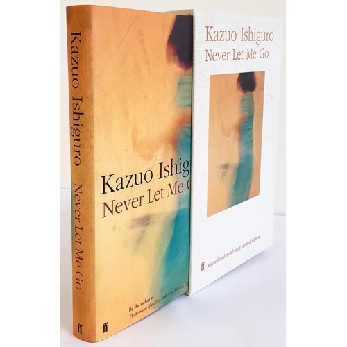 81 - Never Let Me Go ( Award Winning Book), Kazuo Ishiguro,2005 Faber & Faber HB/DJ,SIGNED,Numbered L... 