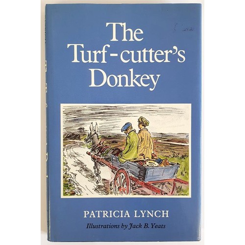 94 - The Turf Cutters Donkey, Illus by Jack B Yeats, Patricia Lynch 1984, Dolmen Press,HB Inscription on ... 