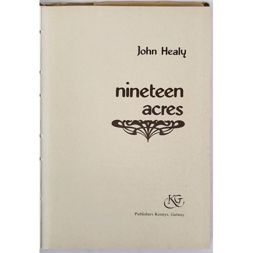 96 - Nineteen Acres, John Healy,1978,Kennys, Galway,HB/DJ, First