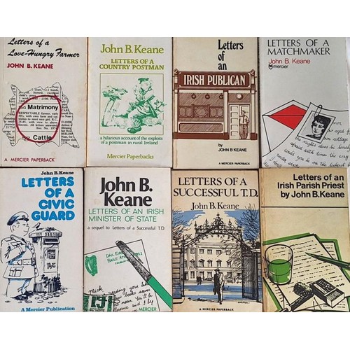 105 - John B. Keane – Eight books from his “Letters of a …” series, including Mat... 