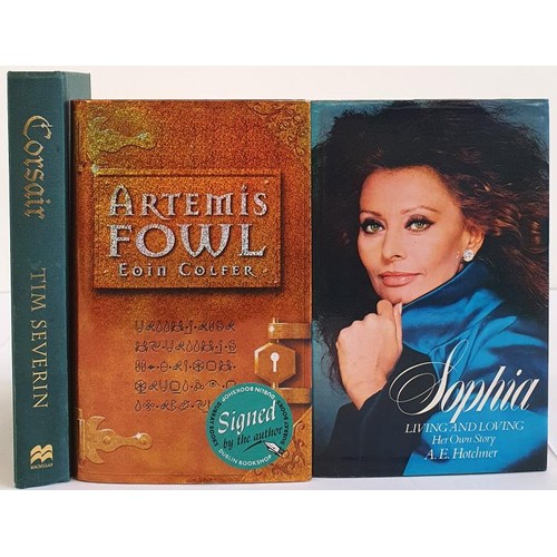 121 - SIGNED Titles: Sophia- Living and Loving Her Own Story by A E Hotchner SIGNED by Sophia Loren; Artem... 