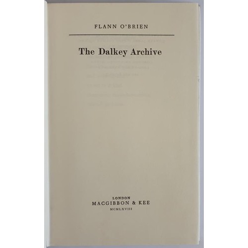 124 - The Dalkey Archive, Flann O 'Brien, 1964,McGibbon & Kee HB/DJ, First (2nd Impressiom)