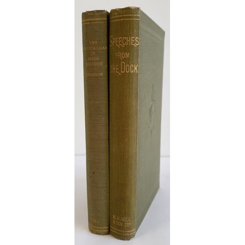 131 - Terence O'Hanlon. The Highwayman in Irish History. 1932 1st and T. D. & D. B. Sullivan. Speeches... 