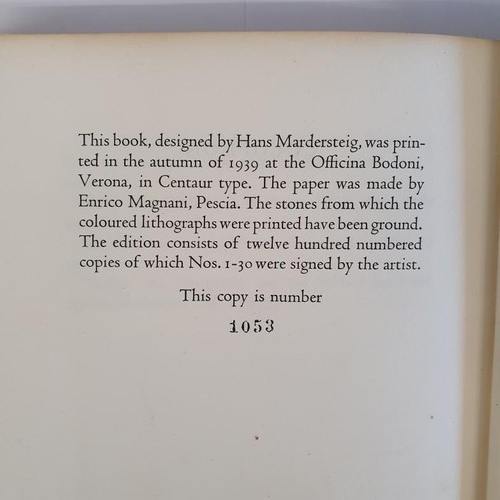 140 - The Garden Party and Other Stories Mansfield, Katherine Published by Verona Press, London, 1939. 105... 