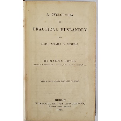 160 - A Cyclopaedia of Practical Husbandry and Rural Affairs in General: with illustrations engraved on wo... 