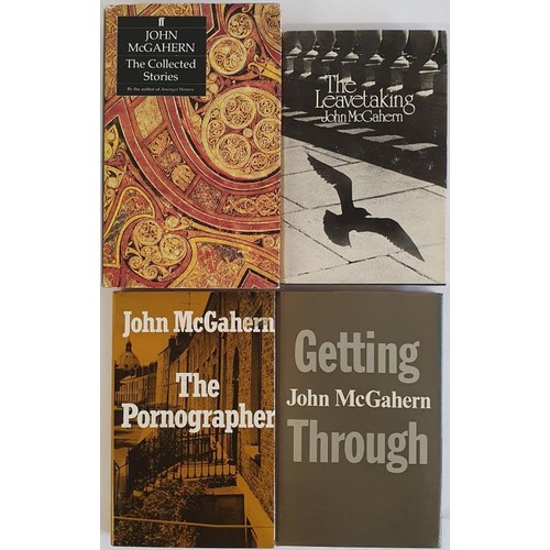 219 - John McGahern: The Collected Short Stories,1992,Faber & Faber, SIGNED; The Pornographer, 1979,Fa... 