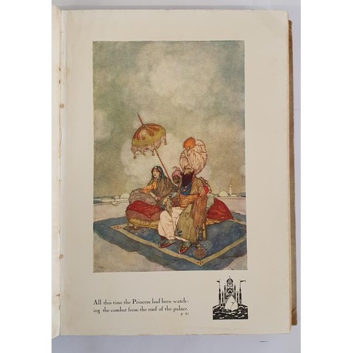 222 - Laurence. Houseman. Stories From The Arabian Nights. 1938. 12 colour plates by Edmund Dulac. Origina... 