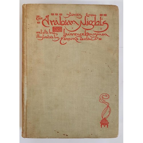 222 - Laurence. Houseman. Stories From The Arabian Nights. 1938. 12 colour plates by Edmund Dulac. Origina... 