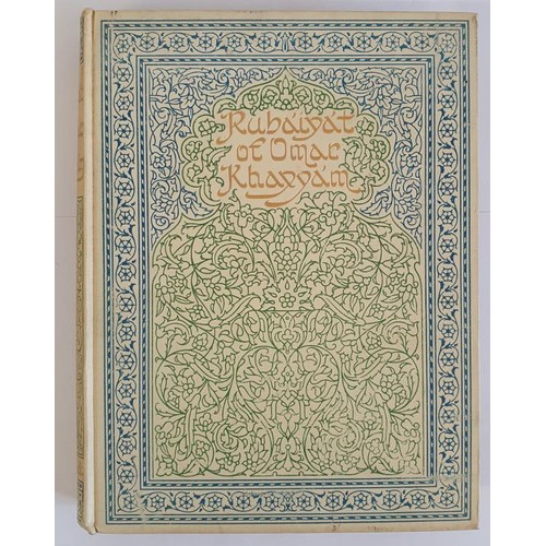 239 - Edward Fitzgerald . Rubaiyat of Omar Khayyan. 1909. 16 fine colour plates by Gilbert James. Very att... 