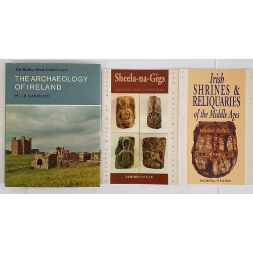 241 - Peter Harbison. The Architecture of Ireland. 1971. 1st. Quarto. Illustrated and E.P. Kelly Sheela-na... 