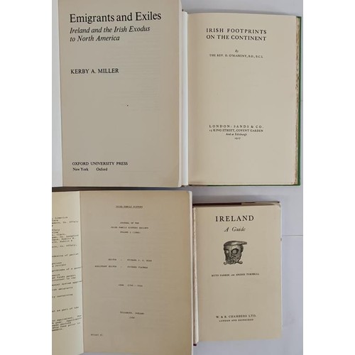 246 - Irish Footprints on the Continent by Rev D O'Mahony; Irish Family History, Vol 2 1986; Ireland-a gui... 