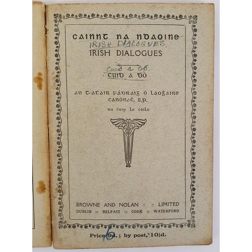 255 - Irish Language: Pící Loch Gorman by Annraoi Ó Liatháin SIGNED, 1964; Cai... 