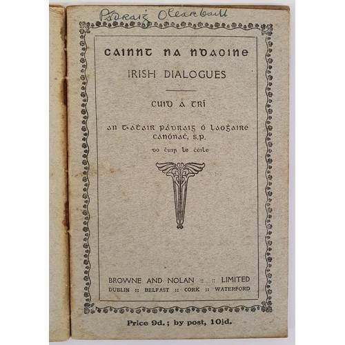 255 - Irish Language: Pící Loch Gorman by Annraoi Ó Liatháin SIGNED, 1964; Cai... 