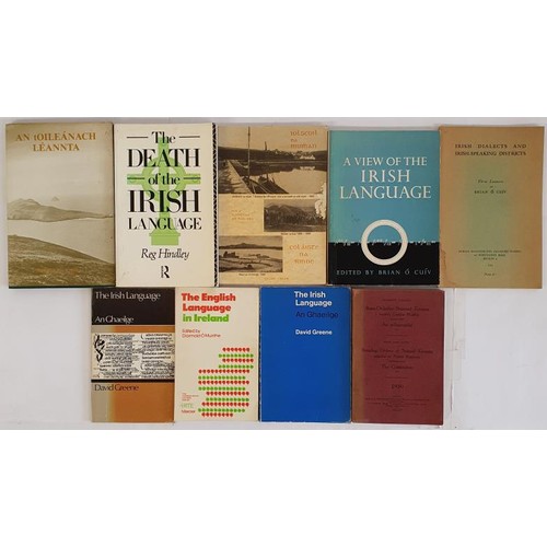 258 - Irish Interest: Irish Dialects and Irish-Speaking Districts by Brian Ó Cuív, 1967; An ... 