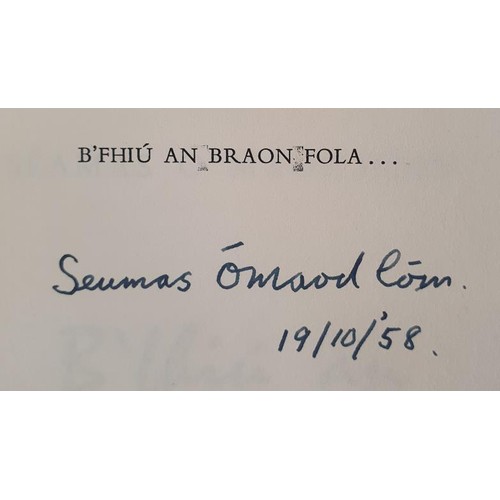 274 - B'Fhiú and Braon Fola (It was worth a drop of blood) by Séamus Ó Maoileó... 