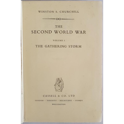 277 - The Second World War. Volumes 1 - 4 First Editions Winston S. Churchill Published by Cassell & C... 