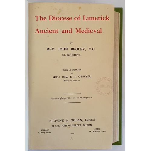 284 - The Diocese of Limerick Vol 1-3 Ancient and Medieval, 1906/In The Sixteenth and Seventeenth Century,... 