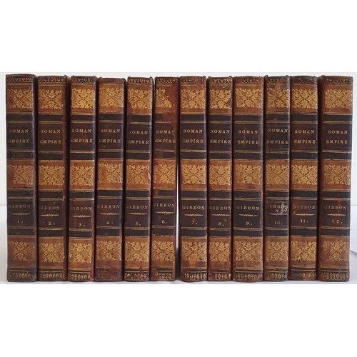 287 - Edward Gibbon. The History Of The Decline And Fall Of The Roman Empire. In twelve volumes. A New Edi... 