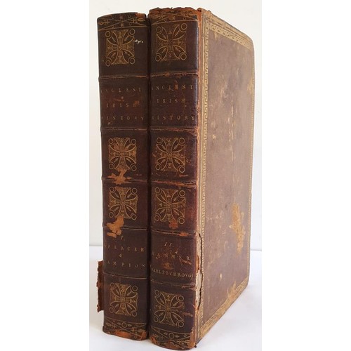 290 - Ancient Irish Histories, The Works of Spencer, Campion, Hanmer and Marlebvrrovgh, in Two Volumes, Vo... 