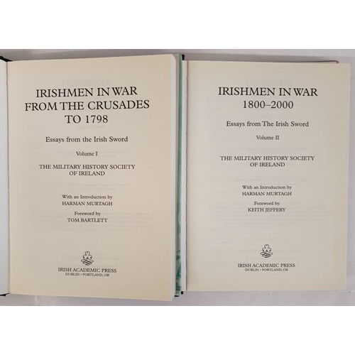 292 - Irishmen in War from the Crusades to 1798 : Vol 1-2 Military History Society of Ireland Published by... 