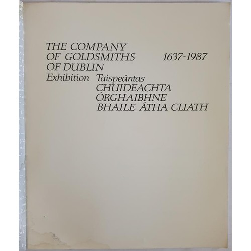 295 - Exhibition Catalogue of the Company of Goldsmiths of Dublin Exhibition to mark its 350th anniversary