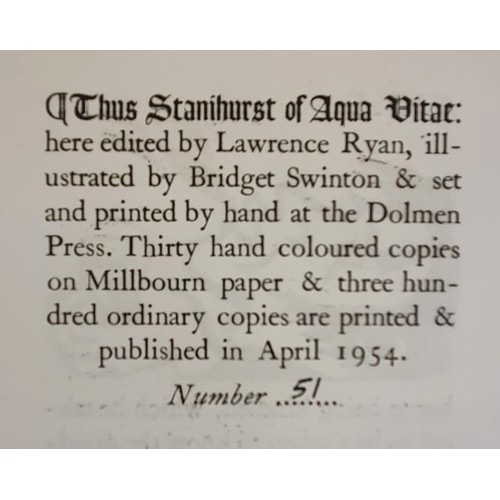 304 - The Commodities of Aqua Vitae described by Richard Stanihurst and illustrated by Briget Swinton, 51/... 