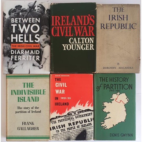 342 - The Irish Republic by Dorothy Macardle. Irish Press Limited. 1951; The History of Partition 1912-192... 