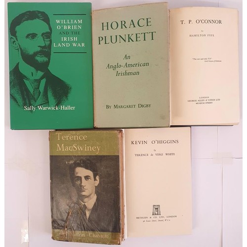 348 - Terence MacSwiney by Chavasse. 1961; Kevin O’Higgins by White. 1948; T. P. O’Connor by F... 