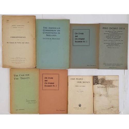 379 - Irish Interest Pamphlets: The Separatist Idea by P H Pearse, 1916; Our People-Our Money by Seá... 